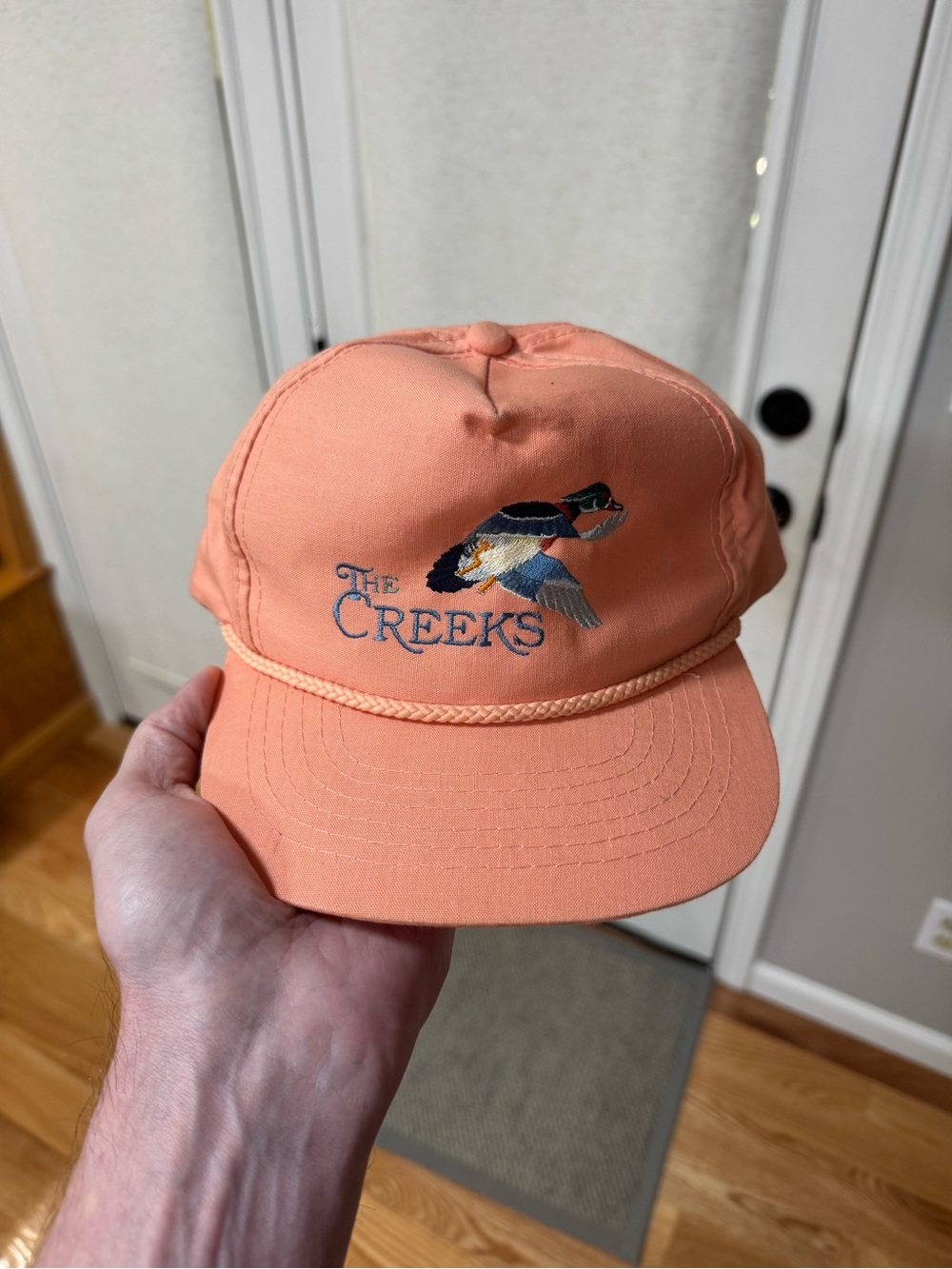Vintage The Creeks Golf Resort Rope Snapback hat